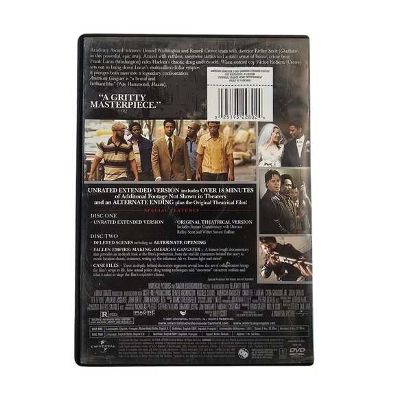 Primeval Dominic Purcell American Gangster Denzel Washington DVD Movie Bundle - Picture 10 of 12
